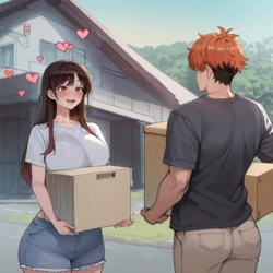 [GearingSage] Chizuru - Neighbor NTR (59p) (Patreon) [AI Generated]