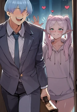 [GearingSage] Frieren - Pizza Delivery (61p) (Patreon) [AI Generated]