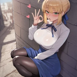 [GearingSage] Saber Takes Street BBC (83p) (Patreon) [AI Generated]