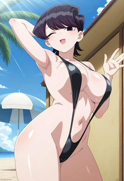 Mackensky - Seggs // Komi Shuuko [40 images] (Patreon) [AI Generated]