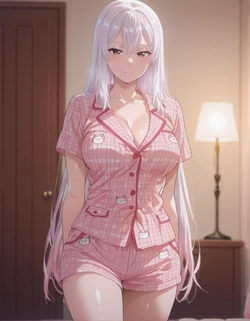 [kkleo] Kyouka Uzen/羽前京香-Chained Soldier (AI Generated)