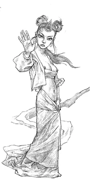 [Nie Chongrui] La belle du temple hanté - Dessins érotiques