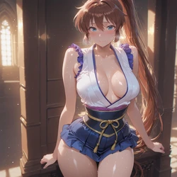 [kkleo] Amatsu ai/天津亜衣 XL-淫獣聖戦 (AI Generated)