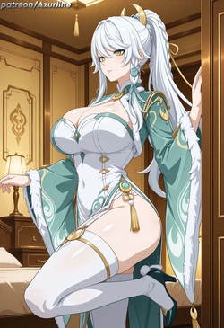[Azurline] ZiBai (Genshin Impact) #1 [AI Generated]