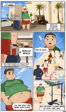 [Zhadart] Beef Beach: Wakao’s Transformation Vacation