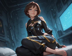 Patreon - BarePixels07 - Lily ⚡- Alone With Her Curiosity 🤍[AI GENERATED]
