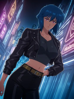 [LunarARTNSFW] Motoko Kusanagi 2 [AI Generated]