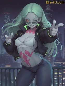 [FryTime] Rebecca - Cyberpunk [AI Generated]