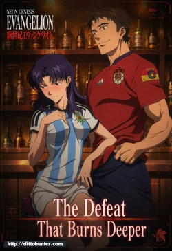 [DittoHunter] Misato Katsuragi (Neon Genesis Evangelion) The Defeat That Burns Deeper[Ai Generated]