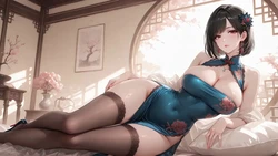 [Hajily] [🎥Animated WEBP] Chienwu - Azur Lane (Patreon) [AI Generated]