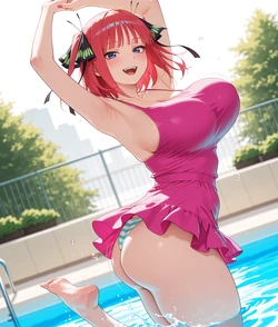 Grimoire Eros AI - Nino Nakano (AI Generated)