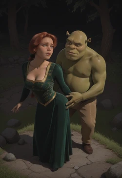 [Scarlet_Meow] Shrek x Fiona – Happily Ever After 👀💚 (2026-06-07) [AI Generated]