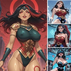 Xftriber Wonder Woman Corrupted by Darkseid [AI Generated]