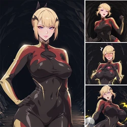 Xftriber Cha Hae-In (Battle Suit) - Solo Leveling (NSFW) UNSENSORED [AI Generated]