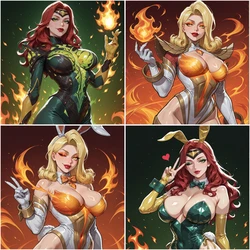 Xftriber Jean Grey X Emma Frost - Phoenix (NSFW) UNSENSORED [AI Generated]