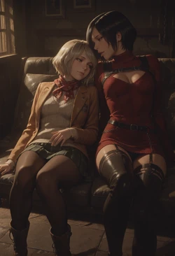 [Scarlet_Meow] Ada Wong x Ashley Graham - Resident Evil (2026-02-27) [AI Generated]