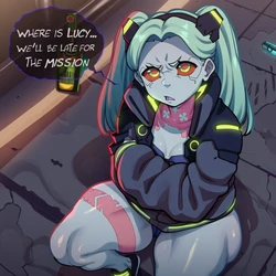 [Doranne] Lucy x Futa Rebecca [AI Generated]