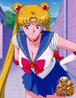 Serena Tsukino hentai | Sailor Moon NSFW fan art [AI Generated]