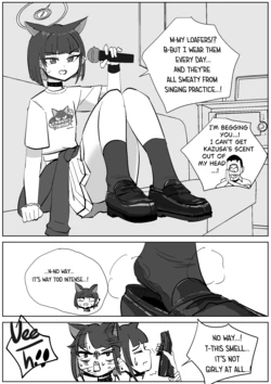 [Sockshop / ヤバい靴下屋さん] Kazusa’s Post-Practice Stinky Foot Tease