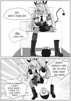 [Sockshop / ヤバい靴下屋さん] Iori – Stinky Feet Training for Maso Sensei
