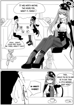 [Sockshop / ヤバい靴下屋さん] Haruna's Secret Pantyhose job at the Cafe
