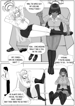 [Sockshop / ヤバい靴下屋さん] Karin & Asuna Masochist’s Cum Squeezed by Stinky Feet