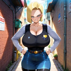 [Hypno Girls] Android 18 Hypnotic Expressionless [AI Generated]