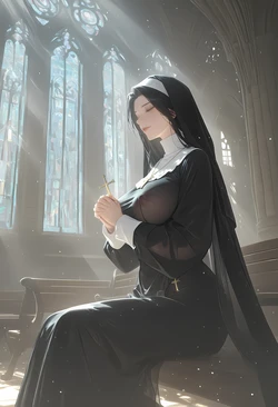 [ManAI] 轻熟风 圣女的接待1~軽熟風 聖女の迎賓式1 [AI Generated]