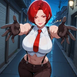 [Hentai Hideout] Vanessa | The King of Fighters | Full Set (Patreon) [AI Generated]