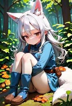 blue clothes [AI Generated]