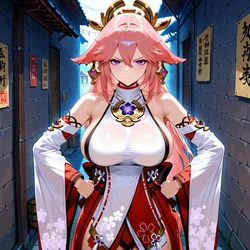 [Hypno Girls] Yae Miko | Genshin Impact (Patreon) (AI Generated)