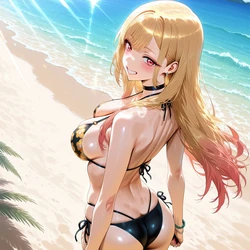 [Hypno Girls] Marin Kitagawa - Swimsuit (Patreon) (AI Generated)