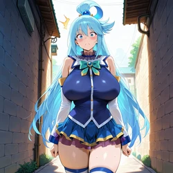 [Hypno Girls] Aqua Hypnotic Expressionless [AI Generated]