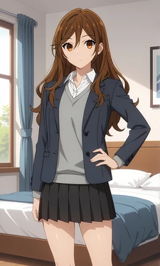 [YukinoArt] Hori Kyouko (Hori-san to Miyamura-kun／Horimiya) [AI Generated]