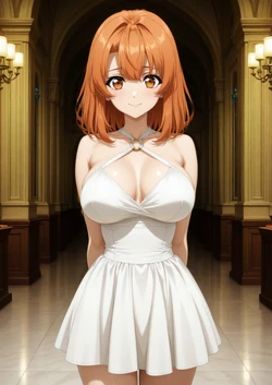 [GoodAI/GoodAI07] 🤍 Colette Loire in White Dress | Premium Content [AI Generated]