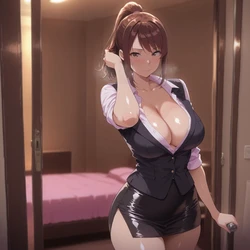 [kkleo] Hisato Asumi-Himawari wa Yoru ni Saku (AI Generated)
