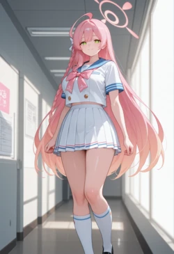 [AIBeautyMIX] NO.978(V) Urawa Hanako | Blue Archive (Patreon) [AI Generated]