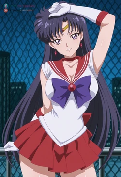 [Juanpi AMVs] Hino Rei | | Sailor Mars [AI Generated]