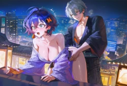 [Asnagi_] #89 Rin x Akira [AI Generated]