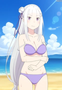 [AyaEcchi] Emilia | Re Zero💖 [AI Generated]