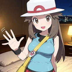 (pokemon e love) リーフ Leaf_(123 p) [AI Generated]