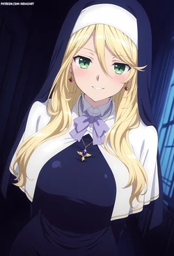 [araaiart] Sharon Holygrail | Engage Kiss [AI Generated]