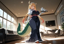 [Miyu] Tohru: Maid to Please [Ai Generated]