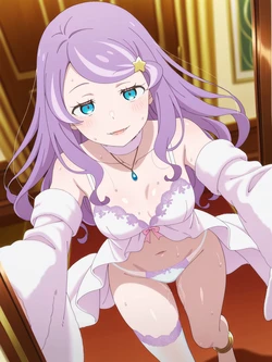 [OneeChanAra2AI] SFW Version - Anastasia Hoshin Lingerie 30p [AI Generated]