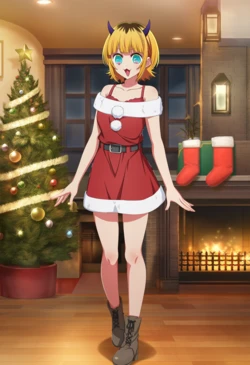 [Prompt Forbidden] Oshi no Ko: MEM-cho (Christmas Ver.) (Ultimate) (Patreon) [AI Generated]