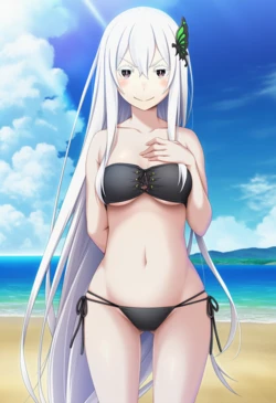 [Prompt Forbidden] Re:Zero - Echidna (Ultimate) (Patreon) [AI Generated]