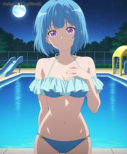 [Bluu AI] [Extra] Aoyuki | My Gift Lvl 9999 Unlimited Gacha  [AI Generated]