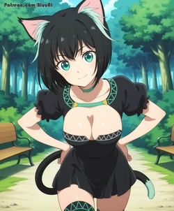 [Bluu AI] [Extra] [REQUEST] Tama | Isekai Shikkaku [AI Generated]