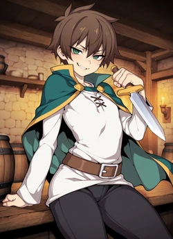 [Tiroil] Kazuma Tomboy [Fishine Style] [AI Generated]