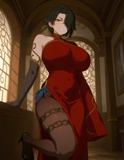 [purpleh] Cinder Fall [AI Generated]